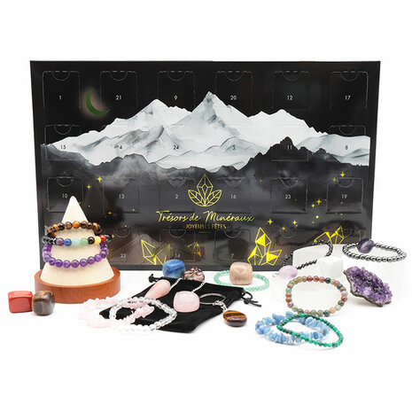 Edelstenen adventkalender Luxe