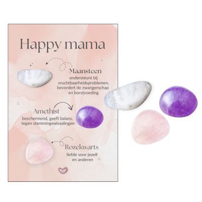 Trommelstenen set | Happy Mama
