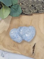 Partnerhart blauwe Calciet